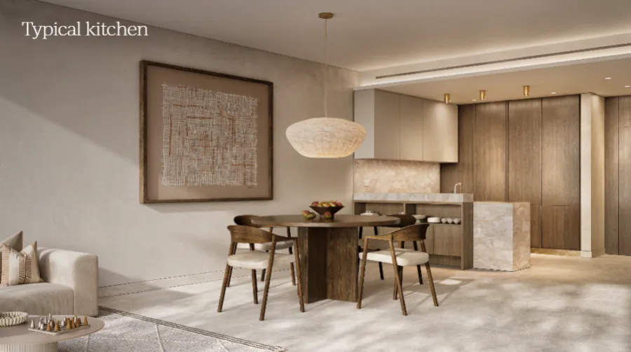 3 Bedroom + Maid Apartment – Type E | Bay Grove Residences Phase 3 | Dubai Islands