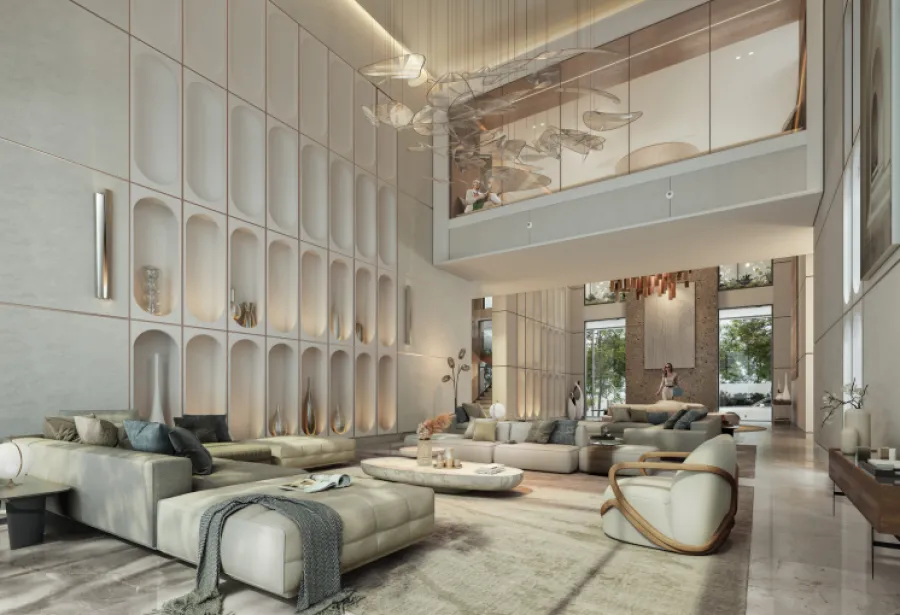 Ultra-Luxury 6BR Mansion | 2,839 m² BUA | AED 130M | Private Pool & Elevator | Sobha Hartland II