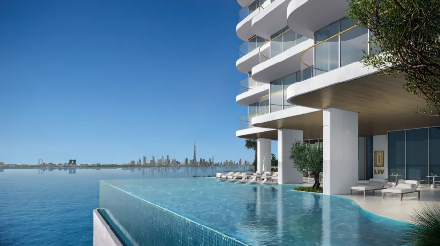 3BR Townhouse | Panoramic Sea & Marina View | LIV Waterside | AED 7.6M | Private Garden Feel