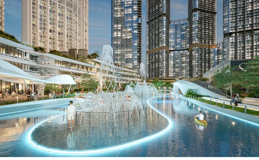 Elegant 2BR Apartment | Spacious Layout + Lagoon View | AED 3.22M | Skyvue Spectra