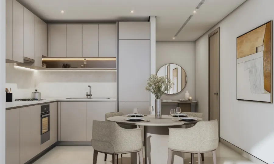 Stylish 1.5BR | Study Room + Powder | AED 2.1M | Type A | Skyvue Solair